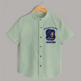 Capricorn Future Leader Zodiac Printed Baby shirt - MINT GREEN - 0 - 6 Months Old (Chest 23")