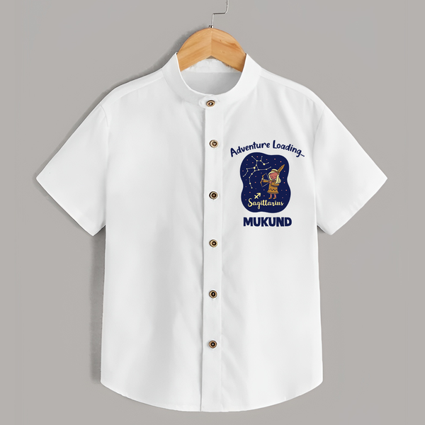 Capricorn Future Leader Zodiac Printed Baby shirt - WHITE - 0 - 6 Months Old (Chest 23")