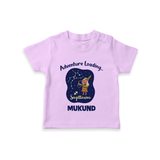 Capricorn Future Leader Zodiac Printed Baby T shirt  - LILAC - 0-5 Months Old (Chest 17")