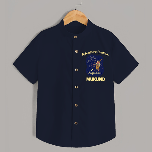 Sagittarius Future Leader Zodiac Printed Baby shirt