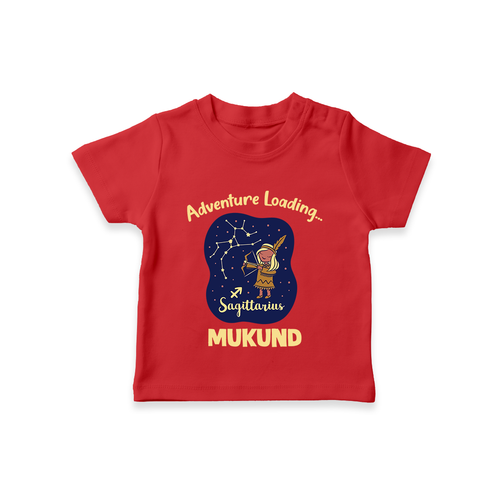Sagittarius Future Leader Zodiac Printed Baby T shirt