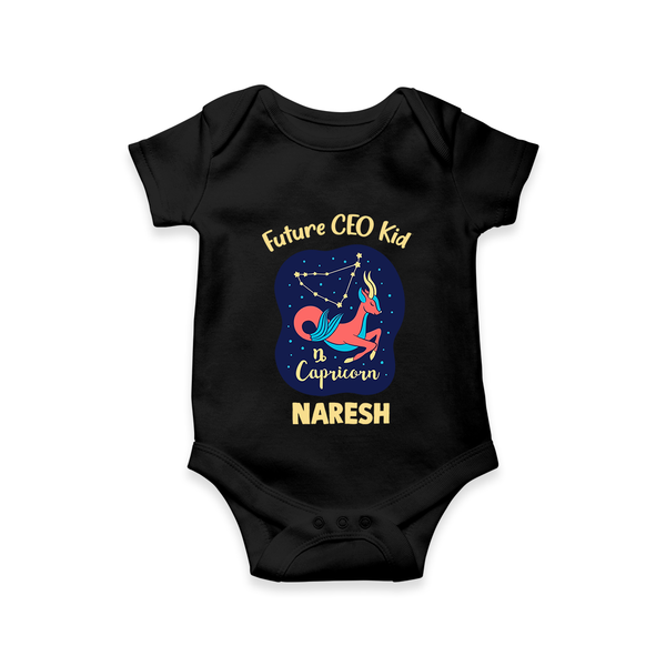 Capricorn Zodiac Constellation  JablaSet - BLACK - New Born (Chest 14")