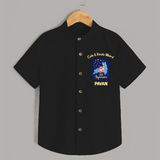 Cancer Cuddle Star Zodiac Printed Baby shirt - BLACK - 0 - 6 Months Old (Chest 23")