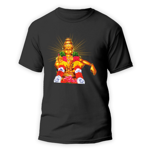 Ayyappa Themed T-Shirt For Adults