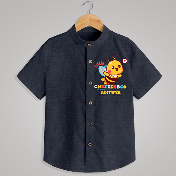 "CHATTERBOX "- Quirky Casual shirt with customised name