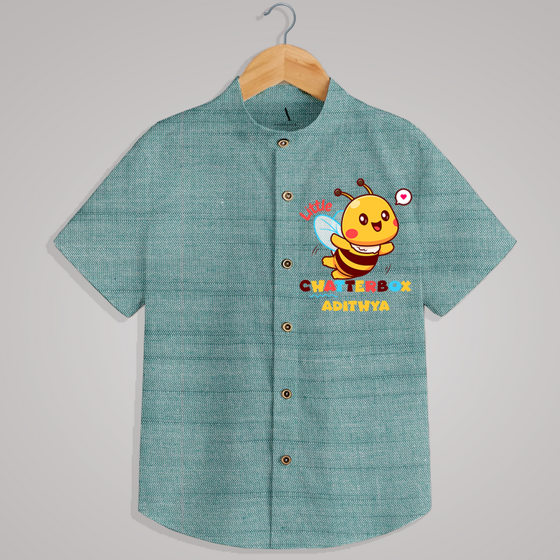 "CHATTERBOX "- Quirky Casual shirt with customised name