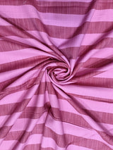 Rosy Pink Stripe Maternity Wear Collection