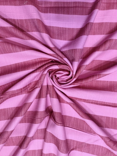 Rosy Pink Stripe Maternity Wear Collection