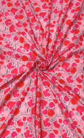 Red Blossom Family Outfit Set