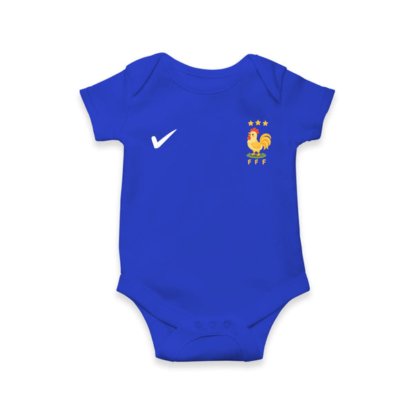 France Football Team Romper – Baby Soccer Jersey Inspired Outfit