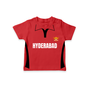 Hyderabad Inspired Kids Cricket Jersey T-Shirt – Sunrisers Edition