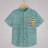 "ICE-SCREAM" - Quirky Casual shirt with customised name