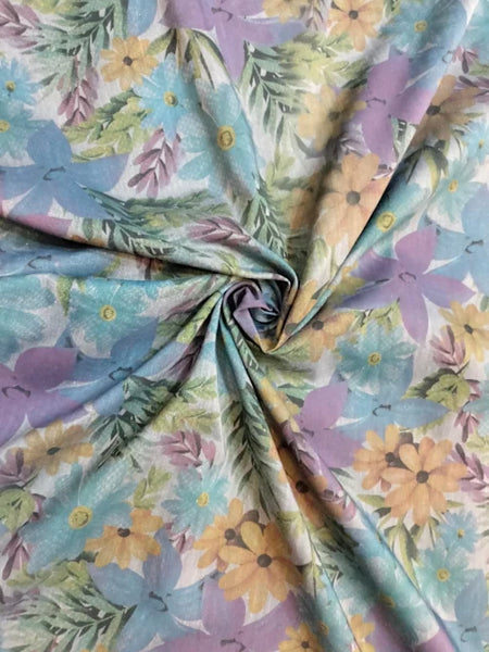 Lavender Breeze Floral Maternity Dress