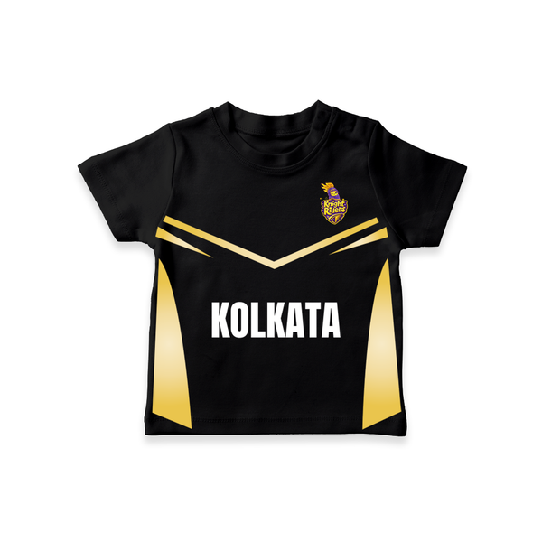 Kolkata Inspired Kids Cricket Jersey T-Shirt – Knight Edition
