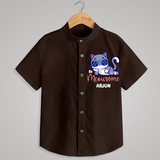 "MEOWSOME" - Quirky Casual shirt with customised name