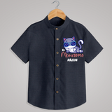 "MEOWSOME" - Quirky Casual shirt with customised name