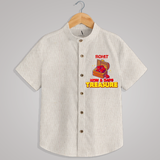 "Mom & Dad Treasure" - Quirky Casual shirt with customised name