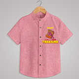 "Mom & Dad Treasure" - Quirky Casual shirt with customised name