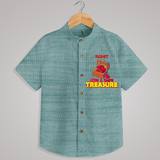 "Mom & Dad Treasure" - Quirky Casual shirt with customised name