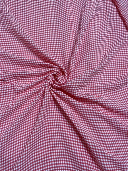 Pink Gingham Customized Maternity Dress
