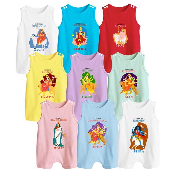 Celebrate This Navaratri With Our 9-Day Romper Suit Combo | Navaratri Romper Suit Combo