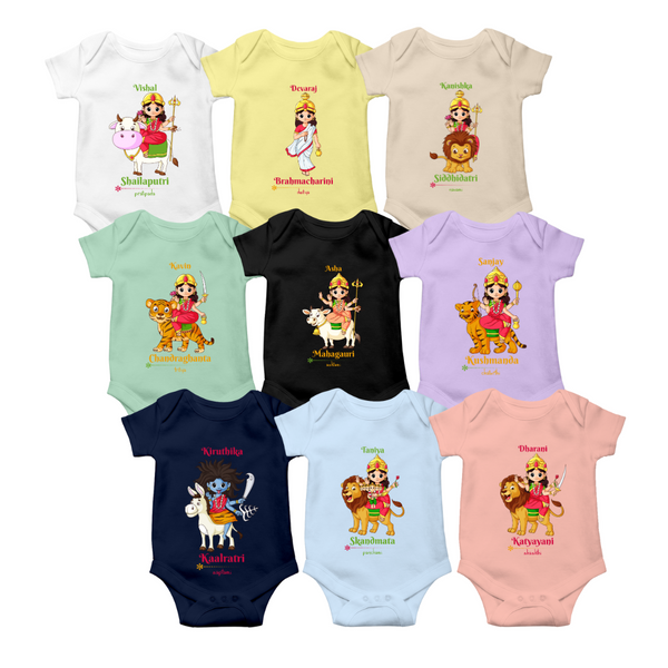 Celebrate This Navaratri With Our 9-Day Onesie Combo | Navaratri Onesie Combo