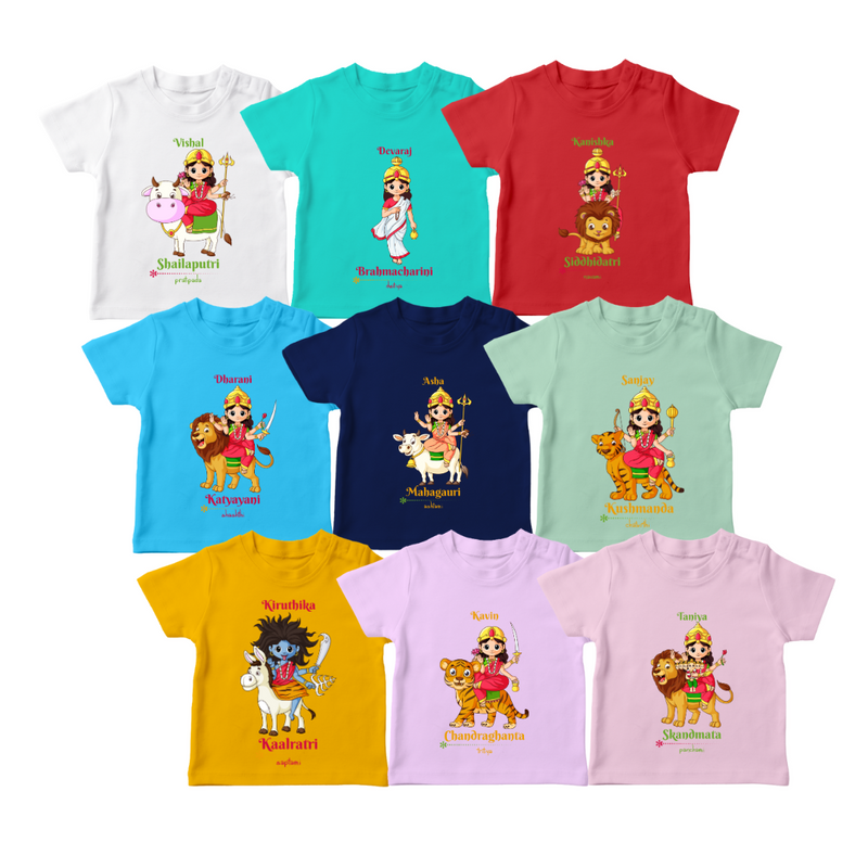 Celebrate This Navaratri With Our 9-Day Tee Combo | Navaratri Tshirt Combo