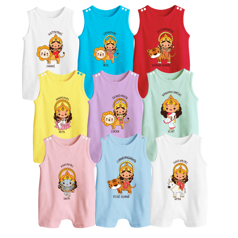 Navaratri 9-Day Romper Suit Combo | Navaratri Celebrations