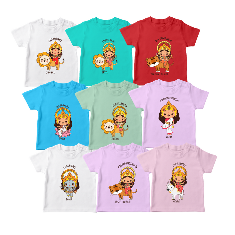 Navaratri 9-Day T-Shirt Combo | Navaratri Celebrations