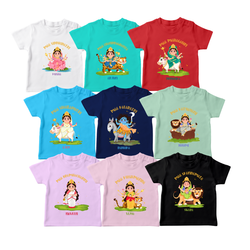 Celebrate This Navaratri With Nine-Day Divine Collection | Navaratri Tshirt Combo