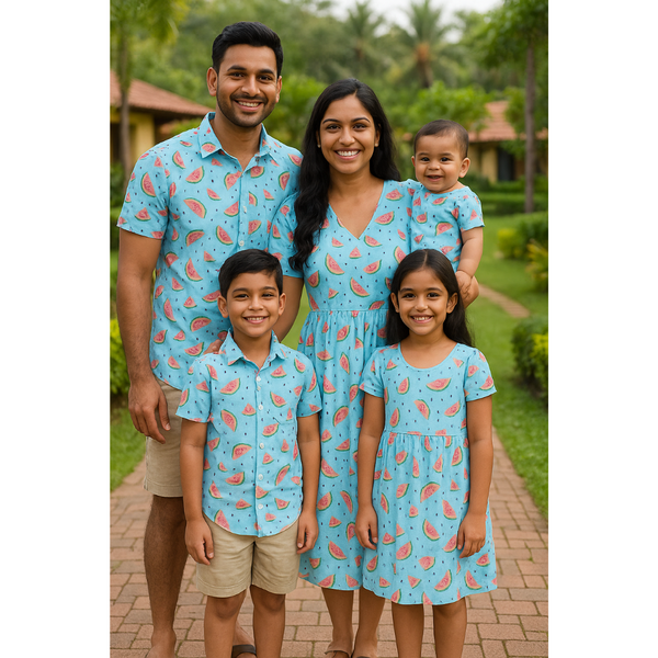Watermelon themed Family Outfit Set