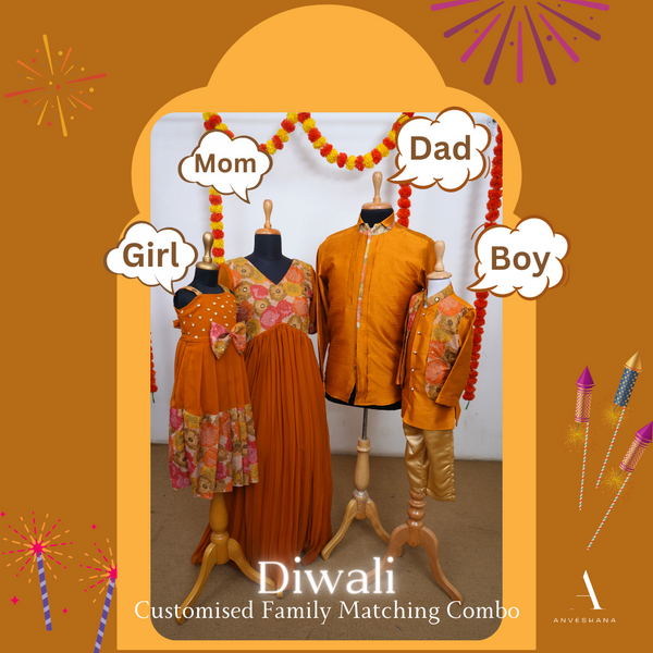 Diwali Family Matching Set