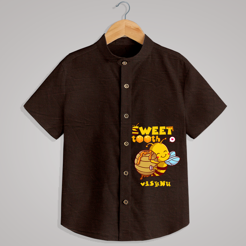 "Sweet tooth" - Quirky Casual shirt with customised name