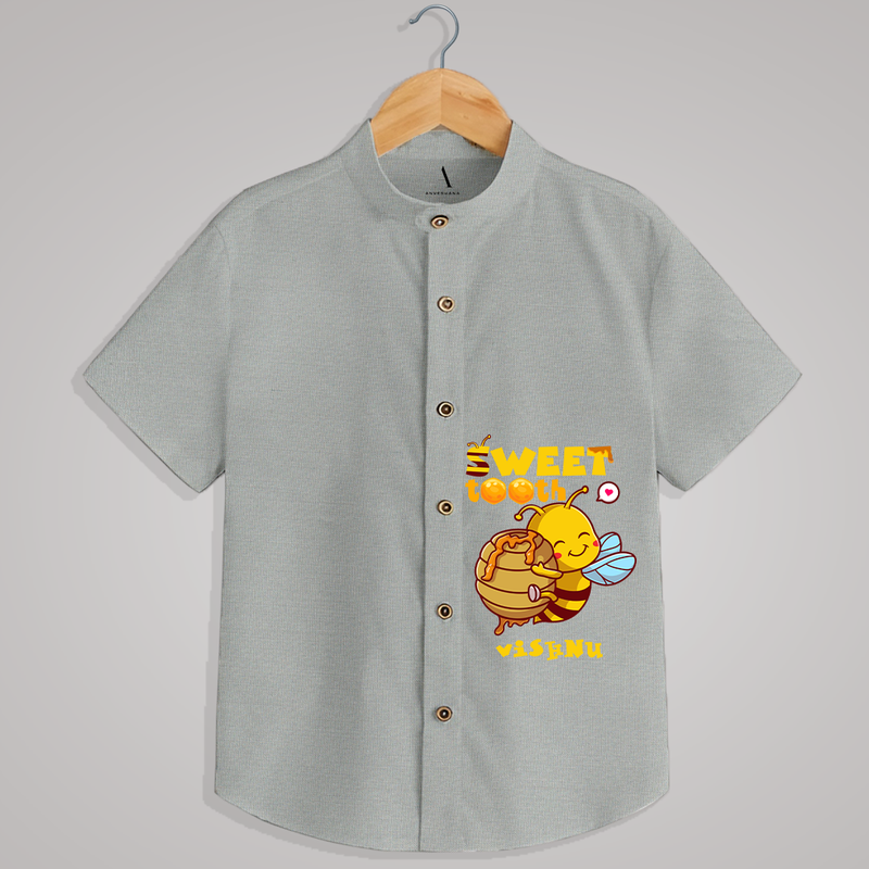"Sweet tooth" - Quirky Casual shirt with customised name