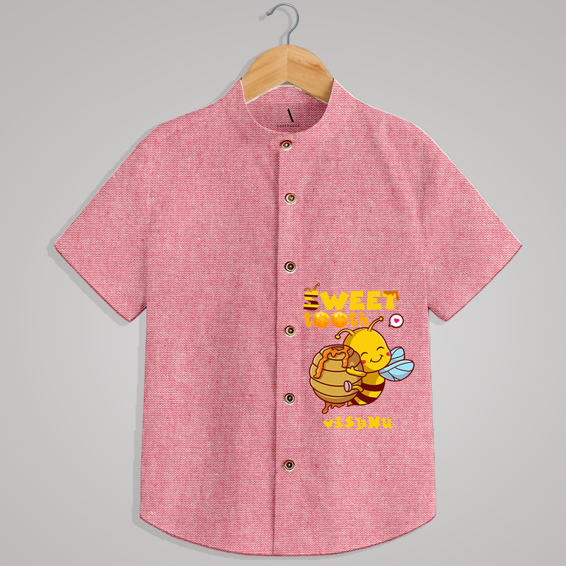 "Sweet tooth" - Quirky Casual shirt with customised name