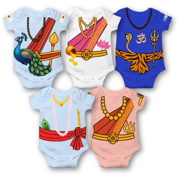 Divine Baby Avatar Onesie 5-Pack