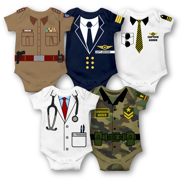 5-Piece Future Heroes Romper Bundle