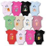 "12-Month Newborn Onesie Customization Bundle"