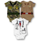 Little Heroes 3-Pack Baby Romper Bundle