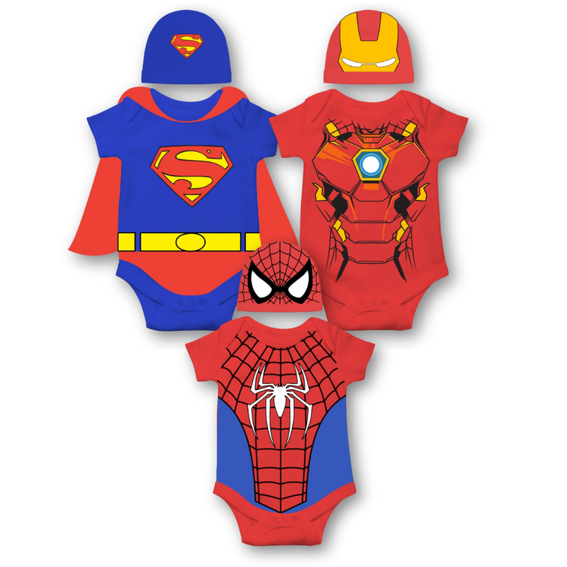 Baby Superhero 3-Pack Bundle