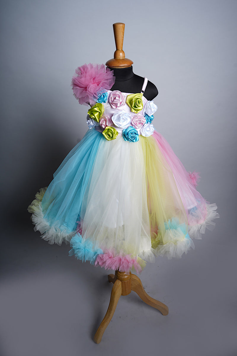 UnicornThemed Girl Kid Birthday Dress