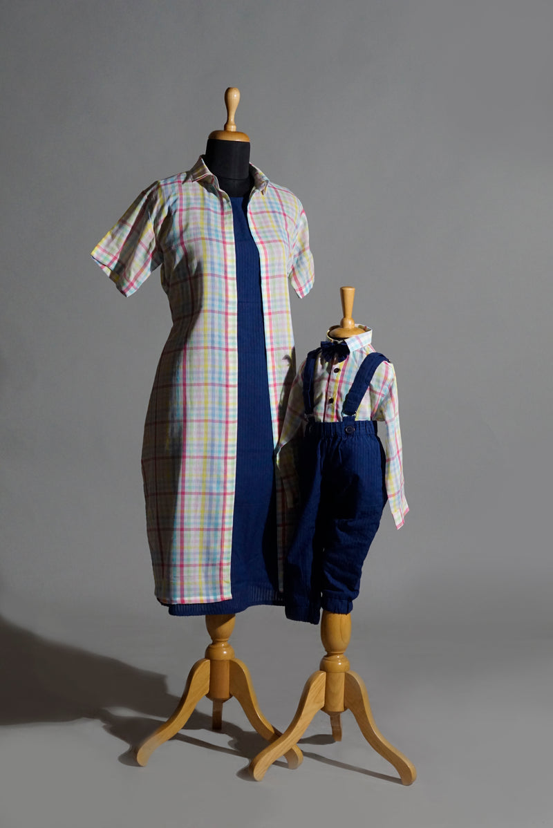 Buy Father & Son Combo Sets Online | Best Father And Son Matching Dresses |  Ethnic Father & Son Dhoti Kurta Sets | Ramraj Cotton