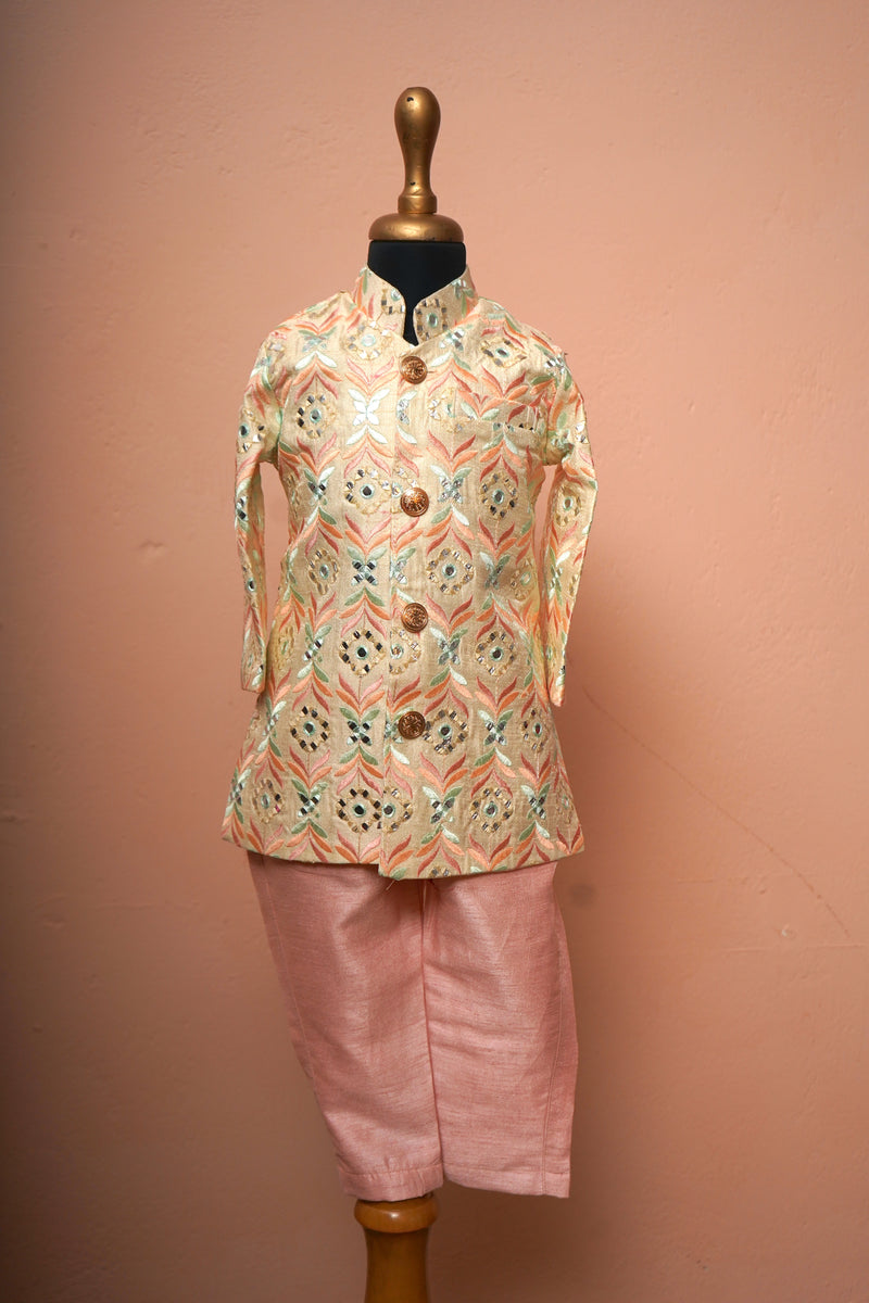 Pastel Sherwani Kid