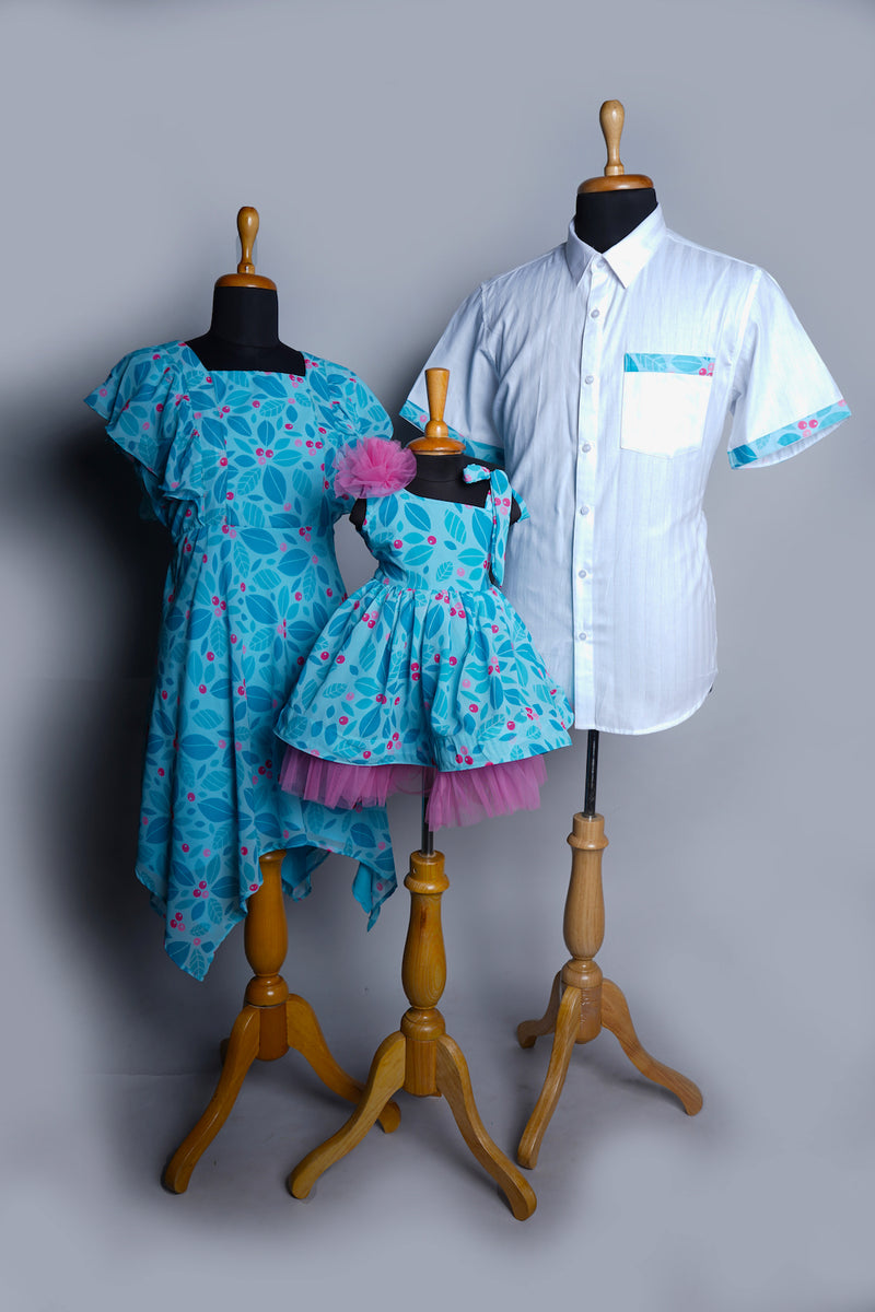 Printed Georgette Family Clothing