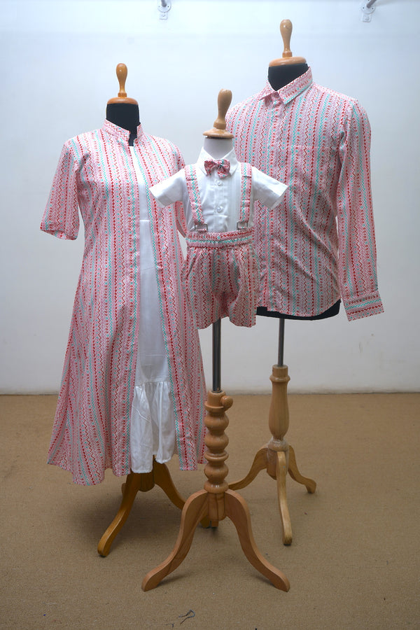 Cotton Printed Family Clothing