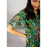 Leaves & Flowers - Georgette Maternity Wear