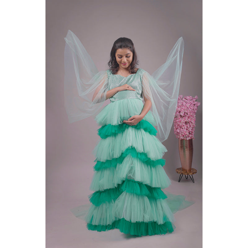 Castle in the Air - Maternity Photoshoot Rental Gown