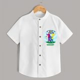 "Can't Keep Calm, Its IPL Season" Kids' Customisable Shirt - WHITE - 0 - 6 Months Old (Chest 23")